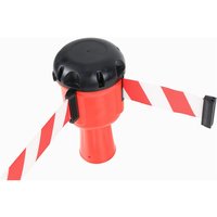 Gurtabroller mit Absperrband rot weiß 9m passend zu Leitkegel 50cm - Dönges Gurtabroller mit Absperrband rot weiß 9m passend zu Leitkegel 50cm - Dönges von DÖNGES