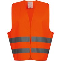 Wicatex Warnweste, pvc, en 471, Einheitsgröße, orange von DÖNGES