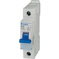 Doepke - 09916023 DLS6I B16A 1polig 10KA Leitungsschutzschalter 1polig 16 a 230 v von DOEPKE
