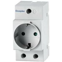 Doepke - Steckdose reg 250V/AC 16A Schutzkontakt 2,5TE 65,5mm IP20 RDS6EINBAUSTECKDOSE von DOEPKE