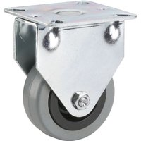 Bockrolle 50 x 20 mm, Tragkr. 45 kg Möbelrollen Bockrolle 50 x 20 mm, Tragkr. 45 kg Möbelrollen von DÖRNER + HELMER