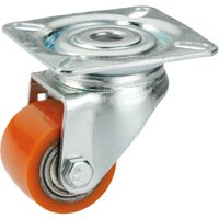 Lenkrolle mit Platte 35 x 25 mm, Tragkr. 100 kg Möbelrollen Lenkrolle mit Platte 35 x 25 mm, Tragkr. 100 kg Möbelrollen von DÖRNER + HELMER