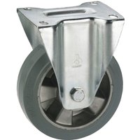 Dörner+helmer - Bockrolle Vollgummi-Rad ø 160 mm Alufelge Schwerlastrolle Tragkraft 300 kg von DÖRNER + HELMER