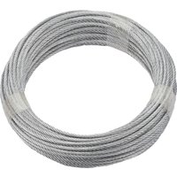 Ruck-Zuck Edelstahlseil Seil ø 4 mm Länge 20 m für Haltezwecke geeignet EN12385 von DÖRNER + HELMER