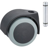 Doppel-Lenkrolle Two 50 mm 40 kg Platte - Dörner+helmer von DÖRNER + HELMER