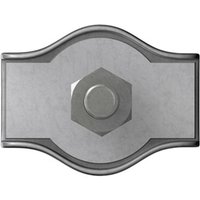 Gebraucht] Dörner+helmer Simplex Seilklemme 4 Mm Stahl Galvanisch Verzinkt 4814404 20 St. von DÖRNER + HELMER