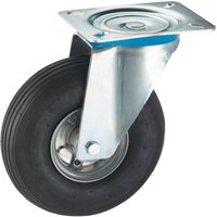 Lenkrolle Luftreifen-Rad ø 200 mm Transportrolle Tragkraft 75 kg Stahlblech von DÖRNER + HELMER