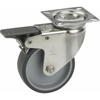 Dörner+helmer - Lenkrolle tpe Kunststoffrad ø 75mm Transportrolle Tragkraft 50kg Stahl verzinkt Dörner+helmer - Lenkrolle tpe Kunststoffrad ø 75mm Transportrolle Tragkraft 50kg Stahl verzinkt von DÖRNER + HELMER