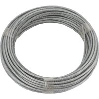 Dörner+helmer - Ruck-Zuck Stahlseil mit PVC-Mantel Seil ø 3/4 mmx20 m für Haltezwecke EN12385 von DÖRNER + HELMER