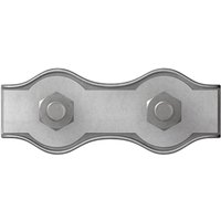 Dörner+helmer - Seilklemme 3 mm Stahl galvanisch verzinkt 4814454 20 St. von DÖRNER + HELMER