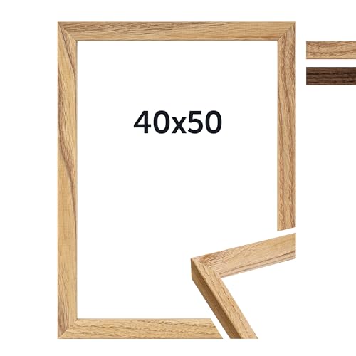 DÖRR Eichenholzrahmen Oakwood Slim hellbraun 40x50 von DÖRR