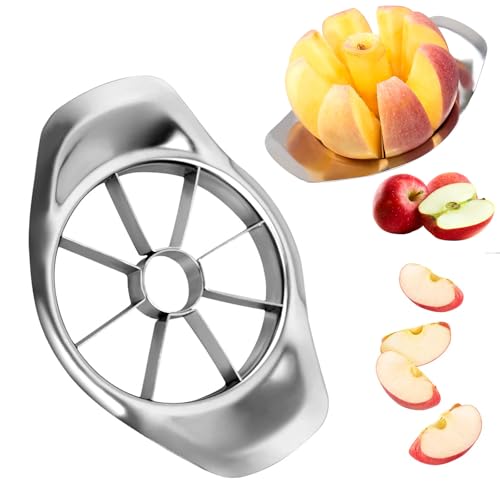 DOETYD Apfelentkerner Slicer Edelstahl Apfelschneider Apfelschneidewerkzeug Obstschneider für Küche Tomate Apfel Orange DOETYD Apfelentkerner Slicer Edelstahl Apfelschneider Apfelschneidewerkzeug Obstschneider für Küche Tomate Apfel Orange von DOETYD