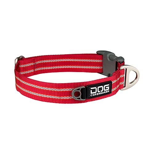 DOG Copenhagen Hundehalsband V2 Urban Style Collar Classic Red Größe S von DOG Copenhagen