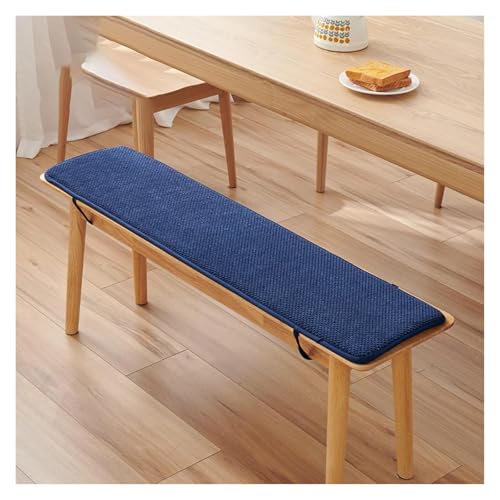 DOGACA Stuhlkissen mit Bindegurten Bankauflage Bankkissen Unterseite Waschbar Sitzauflag for Fensterbank Gartenbank Schaukel Terrasse Esstisch Outdoor Drinnen(3,30x120cm/12x47in) von DOGACA