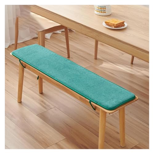 DOGACA Stuhlkissen mit Bindegurten Bankauflage Bankkissen Unterseite Waschbar Sitzauflag for Fensterbank Gartenbank Schaukel Terrasse Esstisch Outdoor Drinnen(5,30x180cm/12x71in) von DOGACA