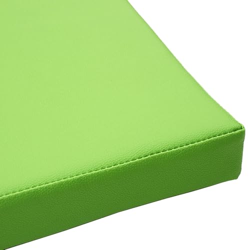 Outdoor-Sitzkissen aus PU-Leder – Wasserdicht & rutschfest (100x40/150x50 cm, 5/8 cm Dicke) – for Gartenbank, Terrassenmöbel & Balkon(12,50x50x5cm) von DOGACA