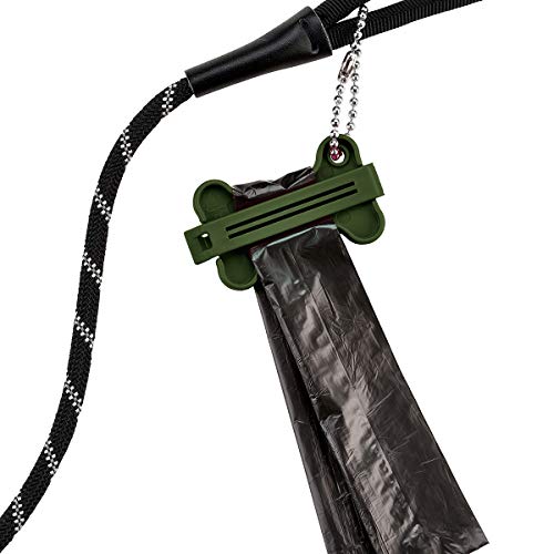 DOGGYCLIHundekotbeutelhalter für die Leine Dog PooBags Halter für Hundekot-Entfernung (Armee) von DOGGYCLIP