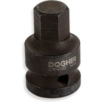 DOGHER 5731-19 Hexagonal Tipp 1/2 CRMO HX19X40 von DOGHER