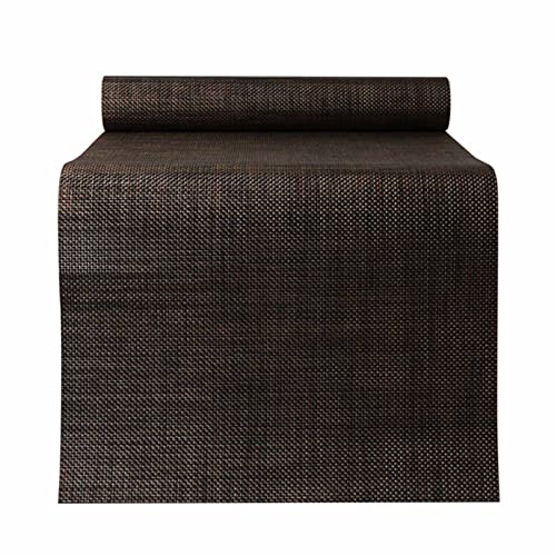 DOGOU Tischläufer Tischläufer im japanischen Stil für das Bett Kabinett, PVC Wasserdichtes Tischset Anti-heiße Teematten, Länge 135cm 180cm 250cm 5m (Size : 30x500cm/11.8x197in) von DOGOU