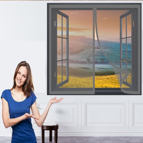 Fliegengitter Tür Magnetisch 92 x 200 cm Fliegengitter Magnet in Verschiedenen Größen Auswählbar Magnetvorhang für Balkontür Terrassentür, Grau Fliegengitter Tür Magnetisch 92 x 200 cm Fliegengitter Magnet in Verschiedenen Größen Auswählbar Magnetvorhang für Balkontür Terrassentür, Grau von DOGUO