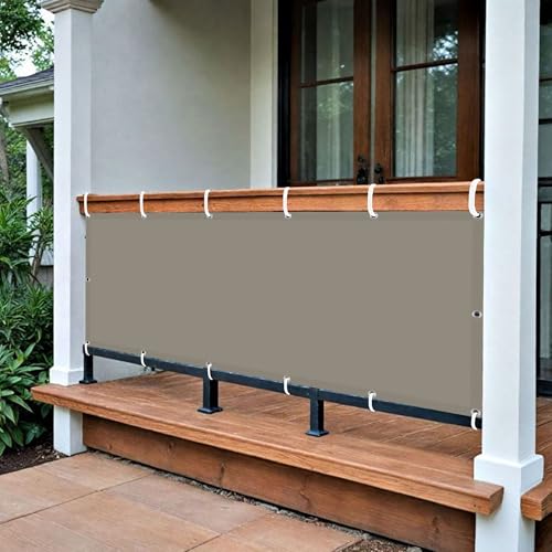 Sonnensegel Wasserfest 182 x 240 cm Rechteckig Wasserdicht 98% UV Schutz Schattennetz mit Ösen mit Spannseilen mit Ösen für Draußen Patio Terrasse Camping, Khaki Sonnensegel Wasserfest 182 x 240 cm Rechteckig Wasserdicht 98% UV Schutz Schattennetz mit Ösen mit Spannseilen mit Ösen für Draußen Patio Terrasse Camping, Khaki von DOGUO