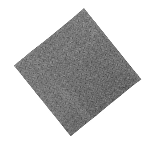 DOITOOL 1 Blatt Anti-rutsch-filzstoffblöcke Teppich-tufting-zubehör Getufteter Teppich Teppichtufting Anti-rutschmatte Handgefertigte Stoffe Mönchstuch Zum Tuften Von Teppichen Vlies Grau von DOITOOL