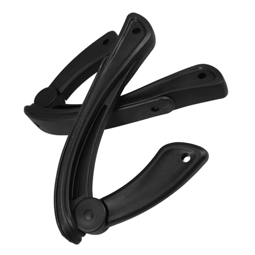 DOITOOL 1 Paar Einziehbarer Handlauf Office Chair Armlast Ersatz Armlehnen für Bürostühle Teil des Haushaltsstuhls Armlehnenersatz Stuhlarmlehne für den täglichen Gebrauch Plastik Schwarz von DOITOOL