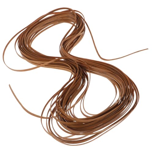DOITOOL 1 Rolle Rattan-Gewebematerial Sitz Gewebte schlaff Weberei Weiden Stuhl Rattan Lieferungen Plastikrattan für Matte Rattanrohr aus Kunststoff Bastelmaterial Sport von DOITOOL
