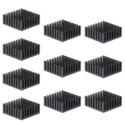 DOITOOL 1 Satz Aluminium Kühlkörper Teiliges Für Ic Chips Leds Und Elektronik Effiziente Wärmeableitung Für Computer Und Elektronische Anwendungen 10 Stück von DOITOOL