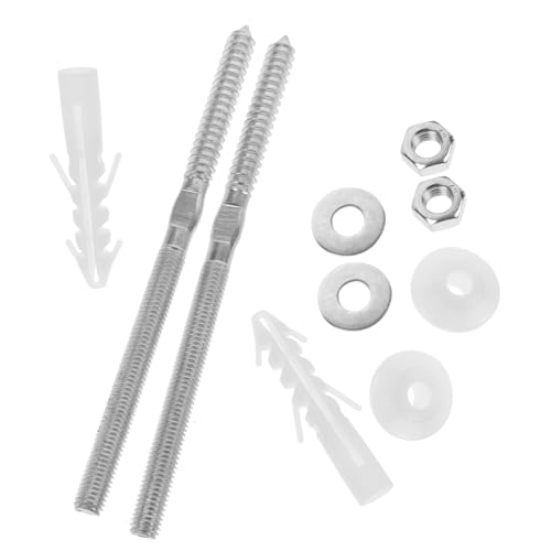 DOITOOL 1 Satz Befestigungssatz für Waschbecken Verlängerte Montageschrauben für Waschbecken und Eisenmaterialien Stabil und Langlebig für Badezimmerinstallationen DOITOOL 1 Satz Befestigungssatz für Waschbecken Verlängerte Montageschrauben für Waschbecken und Eisenmaterialien Stabil und Langlebig für Badezimmerinstallationen von DOITOOL