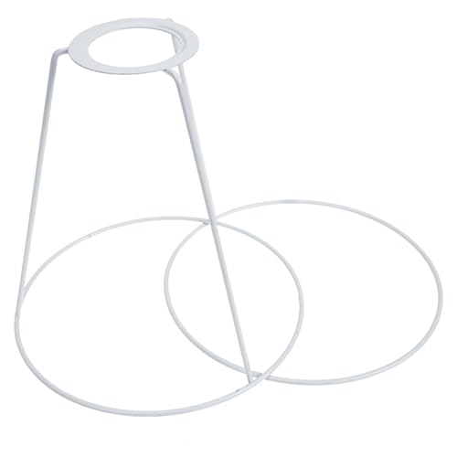 DOITOOL 1 Satz DIY Lampenschirm Ring Lampenschirm für Tischlampe und Deckenleuchte Höhenverstellbar für Kreative DIY Projekte Verschiedenen Szenen von DOITOOL
