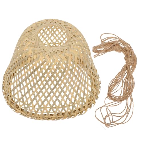 DOITOOL 1 Satz DIY Lampenschirm Vintage Rattan Hängelampe mit Jute Schnur für Deckenlicht Tischlampe und Wandlampe Hochwertiger Langlebiger Lampenschirm Natürlichem Material für DOITOOL 1 Satz DIY Lampenschirm Vintage Rattan Hängelampe mit Jute Schnur für Deckenlicht Tischlampe und Wandlampe Hochwertiger Langlebiger Lampenschirm Natürlichem Material für von DOITOOL
