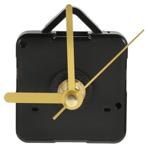 DOITOOL 1 Satz DIY leises Wanduhrwerk Teile Herstellung kleine Wanduhren Weckermechanismus schlau Welle Wanduhr Mechanismus Uhrwerk und Uhrzeiger-Kit Bausatz Uhrwerk Ersatz-Uhrwerk Plastik von DOITOOL