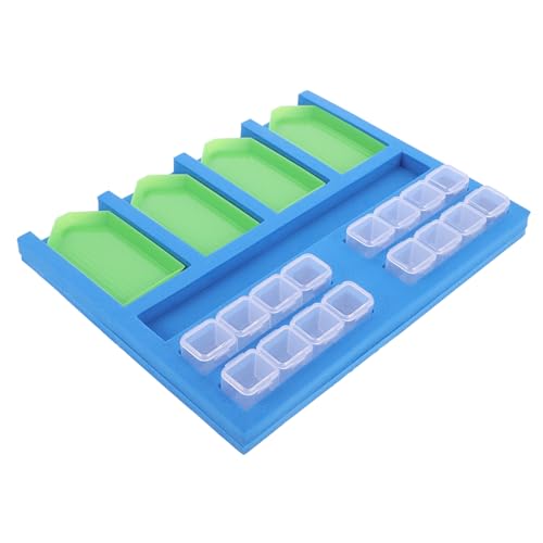 DOITOOL Aufbewahrungsbox Für Diamantmalerei Strassplatte Perlensortiertablett Diamantbild-werkzeughalter Leicht Und Tragbar DOITOOL Aufbewahrungsbox Für Diamantmalerei Strassplatte Perlensortiertablett Diamantbild-werkzeughalter Leicht Und Tragbar von DOITOOL