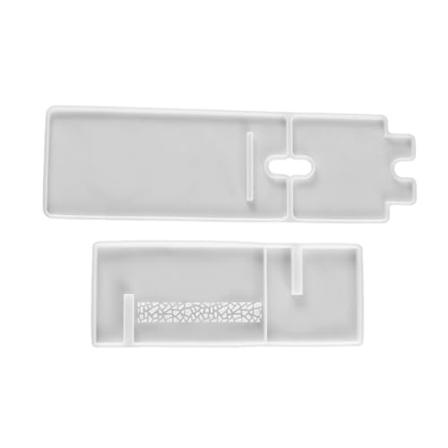 DOITOOL 1 Satz Diy Silikonform Für Handy Und Tablet Abnehmbar Und Leicht Für Epoxidharz Projekte Und Bastelarbeiten Tragbar Und Platzsparend 2 Stück von DOITOOL