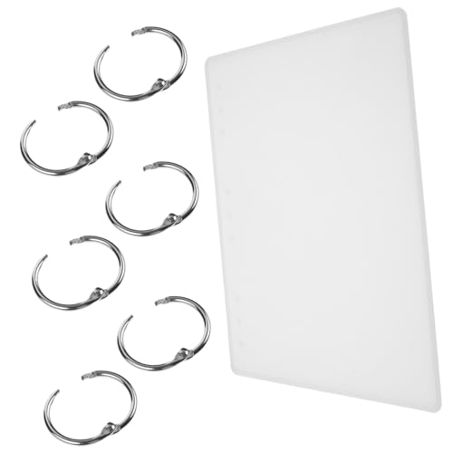 DOITOOL 1 Satz Diy Silikonform für Notizbuchcover Spiralbindung Silberner Ringe für Bastelarbeiten Einfach zu Handhaben für Anfänger und Bastelprojekte DOITOOL 1 Satz Diy Silikonform für Notizbuchcover Spiralbindung Silberner Ringe für Bastelarbeiten Einfach zu Handhaben für Anfänger und Bastelprojekte von DOITOOL