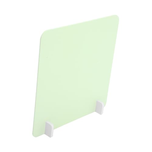 DOITOOL 1 Satz Isolationsschutzplatine Klassenzimmer Teiler Sperre Student Partitionen trennstreifen Trennwände für Schülertests Desktop-Privatsphäre-Panel Schreibtisch-Trennwand PVC Grün von DOITOOL