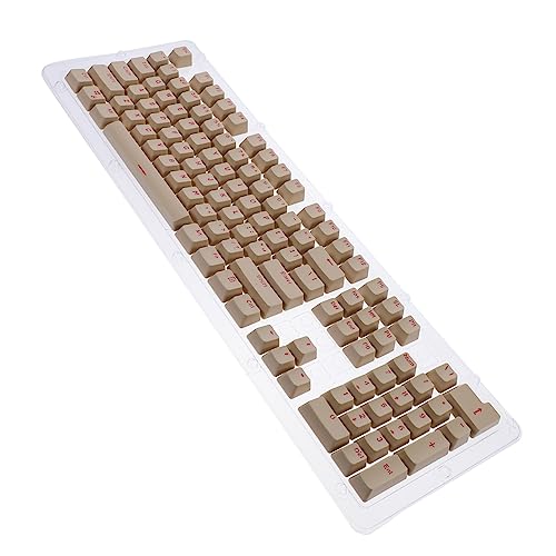DOITOOL Tastenkappen Satz 104 Schlüssel für Mechanische Tastatur Personalisierbare Tastaturzubehör Ergonomische Ersatz Tastenkappen Bunt und Angenehm zu Berühren für Gaming und Büro von DOITOOL