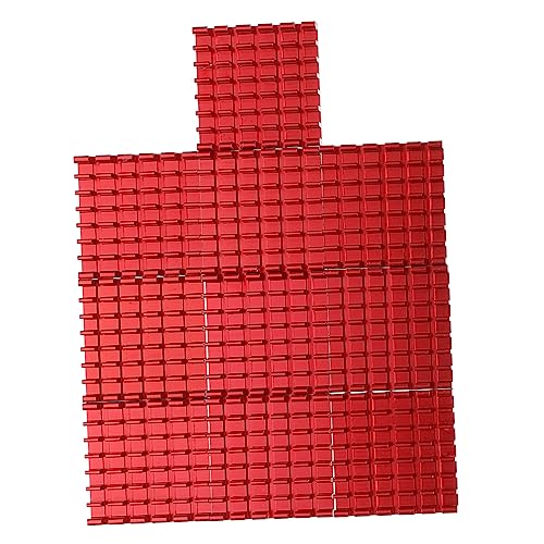 DOITOOL 1 Satz Kühlkörper Laptop Kühler Radiator Kühlung Kühler Kühlkörper Modul Kühlrippe Kühler Fin Rot Aluminium 10 Stück von DOITOOL