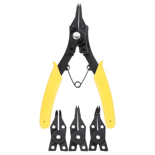 DOITOOL 1 Satz Multifunktionale Circlip Zange Werkzeug zum Entfernen und Installieren von Sicherungsringen für Autos Rasenmäher und DOITOOL 1 Satz Multifunktionale Circlip Zange Werkzeug zum Entfernen und Installieren von Sicherungsringen für Autos Rasenmäher und von DOITOOL