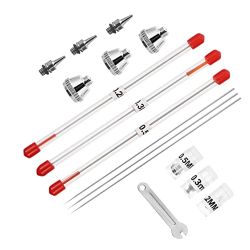 DOITOOL 1 Satz Nadel Düse Kappe für Airbrush Reparatur Teiliges Langlebigem für Anfänger und Profis von DOITOOL