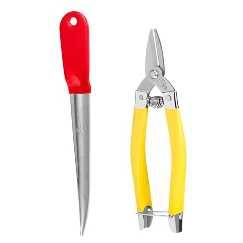 DOITOOL Korbreparaturwerkzeug Aus Metall Und Kunststoff Für Weidenkorb Und Rattanmöbel Hebelwerkzeug Zur Möbelreparatur Und Gurtbandreparatur Einfach Zu Reinigen von DOITOOL
