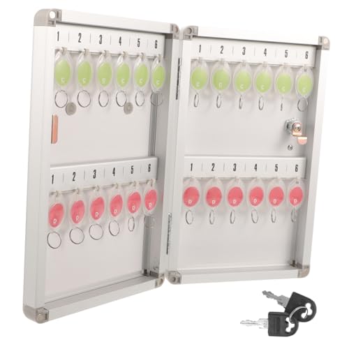 DOITOOL 1 Satz Schlüsselbox Wandmontage Schlüsselmanagement Box mit Großem Stauraum für Schlüssel Benutzerfreundliches Design für Zuhause und Immobilienverwalter von DOITOOL