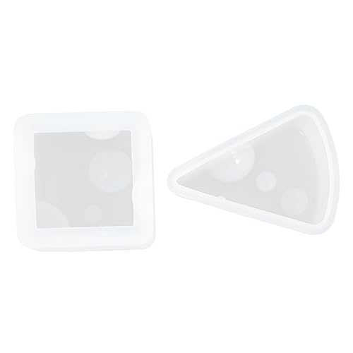 DOITOOL 1 Satz Silikonform Für Diy Seifen Und Kerzen Handgemachte Gießform Mit Einzigartigem Käse Design Wiederverwendbar Und Geruchlos Für Kreative Bastelprojekte 2 Stück von DOITOOL