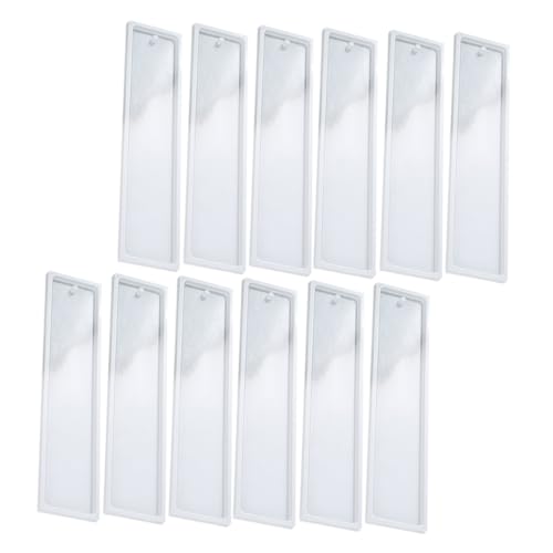 DOITOOL 1 Satz Silikonform Für Lesezeichen Flexible Gießform Für Diy Handwerk Wiederverwendbare Dekorative Form Für Kreative Bastelprojekte 12 Stück DOITOOL 1 Satz Silikonform Für Lesezeichen Flexible Gießform Für Diy Handwerk Wiederverwendbare Dekorative Form Für Kreative Bastelprojekte 12 Stück von DOITOOL