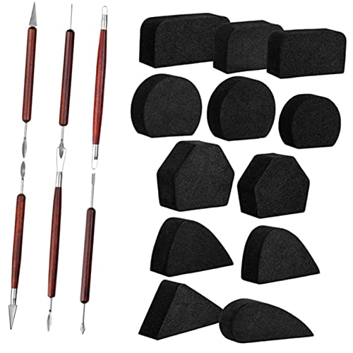 DOITOOL Werkzeug Für Polymerton Mit Formen Für Töpferbechergriffe Sculpting-werkzeugen Aus Eva Holz Und Edelstahl Für Modellieren Schnitzen Formen Und Glätten Ergonomische Griffe Für DOITOOL Werkzeug Für Polymerton Mit Formen Für Töpferbechergriffe Sculpting-werkzeugen Aus Eva Holz Und Edelstahl Für Modellieren Schnitzen Formen Und Glätten Ergonomische Griffe Für von DOITOOL