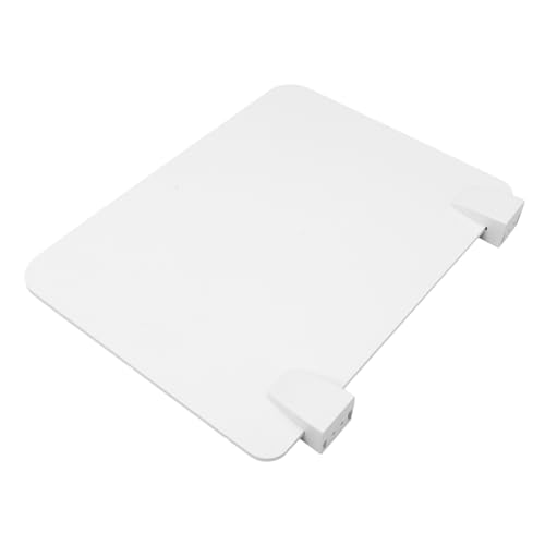 DOITOOL 1 Satz Tischplatte Schreibtisch Bildschirm freistehend niesen Büro Teiler Barriere Partition Niesschutz Desktop-Schutzplatine tragbare Absperrung für Arbeitsplatten Plastik Weiß von DOITOOL
