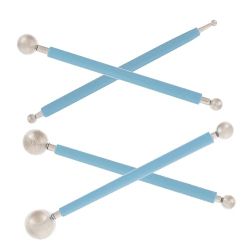 DOITOOL 4stücke Werkzeug Für Polymer Keramik Bildhauerwerkzeuge Mit Doppelseitiger Kugelstift Aus Edelstahl Robust Einfach Zu Bedienen Für Anfänger Und Profis von DOITOOL