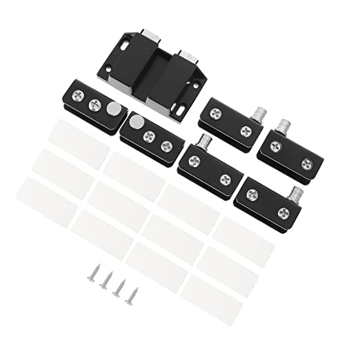 DOITOOL 1 Satz Türscharnier Set Robuste Schrank Türscharniere mit Clips für Türen Installieren kein Bohren Erforderlich Langlebige und Stabile Konstruktion für Vitrinen und Schranktüren von DOITOOL