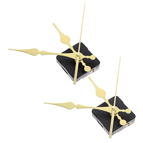DOITOOL 1 Satz Uhrwerk Wanduhr Wall Clock Beschläge Accesories Quarz Clockmaker Akkuratsche Radio Uhr Mit Temperatur Und Luftfeuchtigkeit Modern Tag Kalender Uhrenzubehör Plastik 2 Stück von DOITOOL